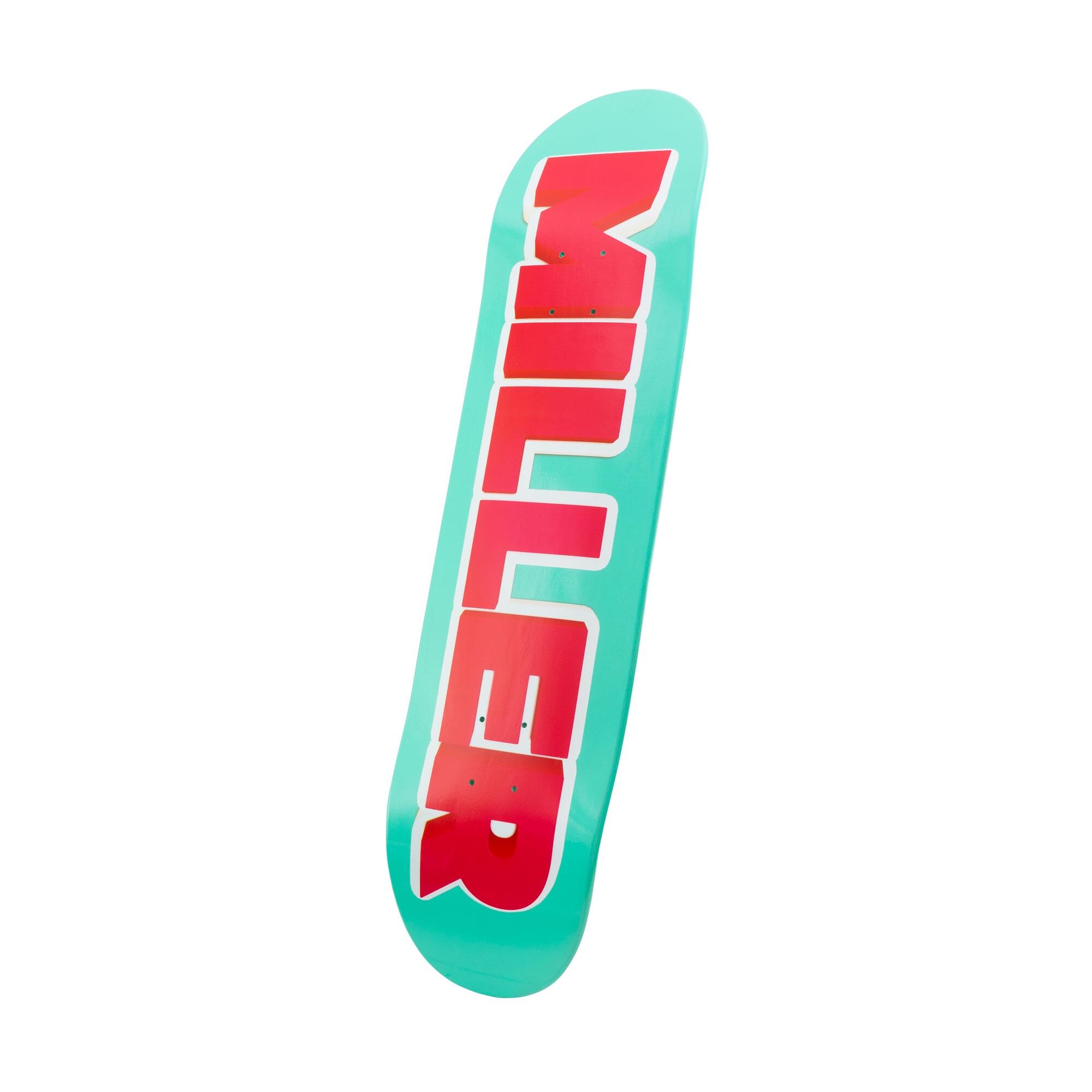 Tavola Skate MILLER RUBBER – 8,25" x 32", 100% acero, cofanetto MILLER incluso 2/6