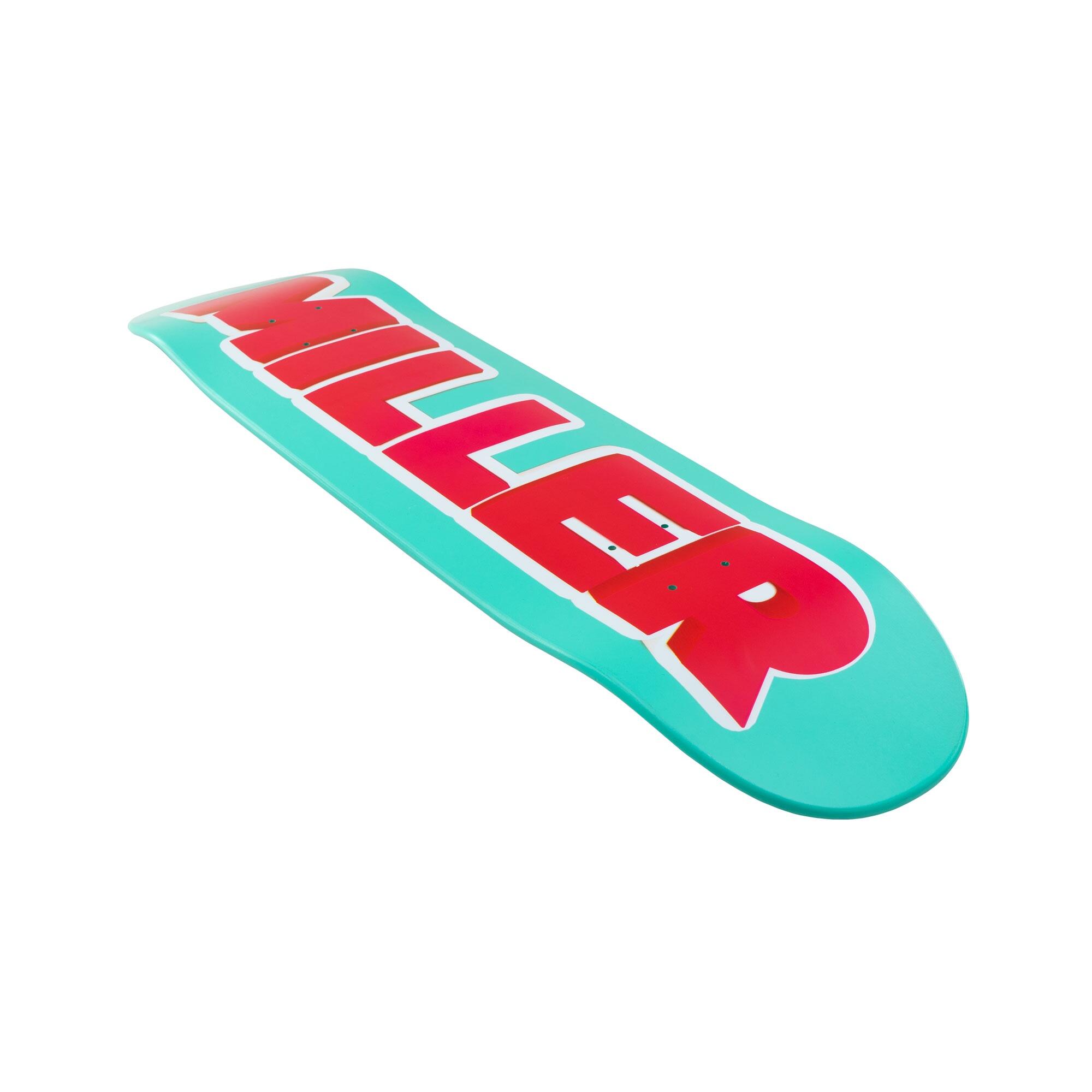 Tavola Skate MILLER RUBBER – 8,25" x 32", 100% acero, cofanetto MILLER incluso 6/6