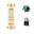 Longboard MILLER SUMMER - 38" X 8,7" - LUVAS TAMANHO S e SACOLA TOTE INCLUÍDA