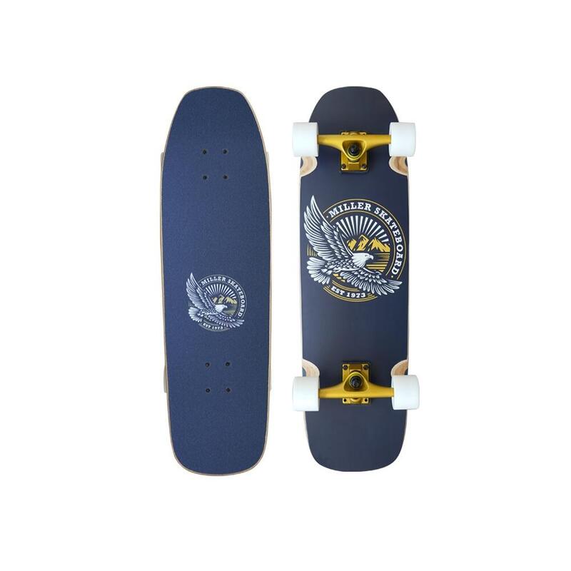 Cruiser MILLER EAGLE - 31" - Roues Creek 60mm - Parfait pour Street et Bowls