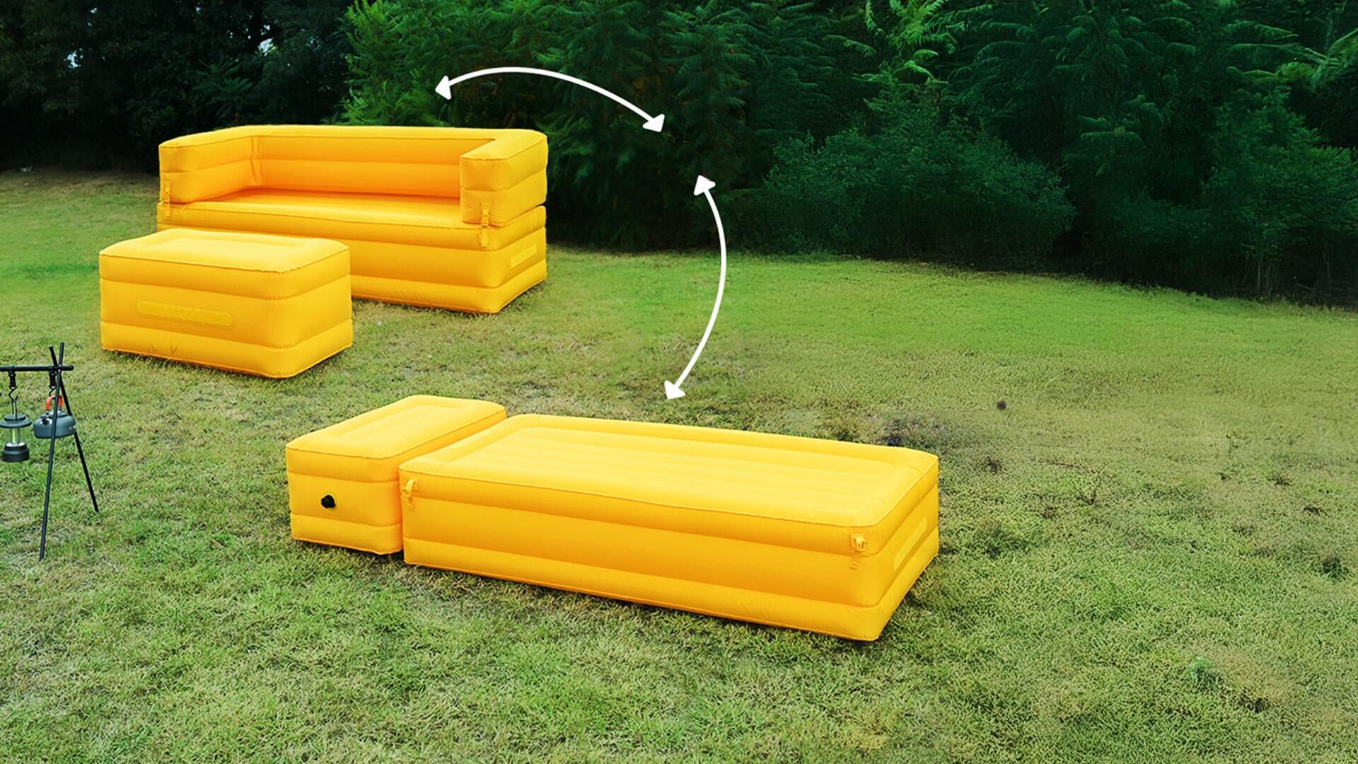 Materac modułowy sofa z pompką AEROGOGO BS5-03 6/7