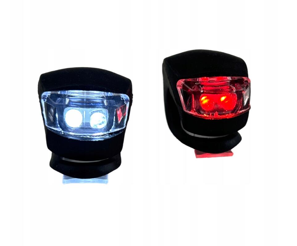 LED-lampenset wit en rood licht  voorkant en achterkant 2/3