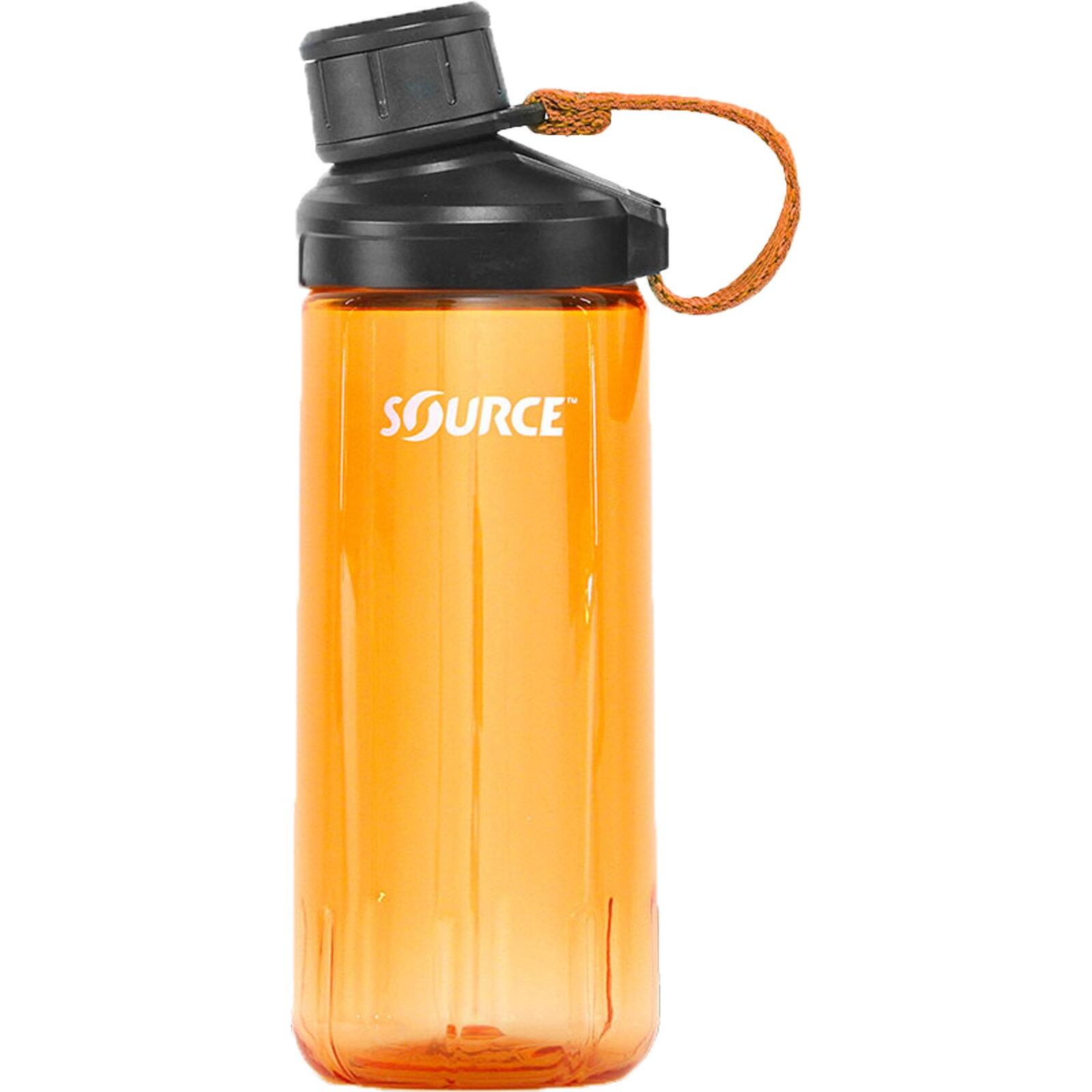 SOURCE Trinkflasche ACT Tritan 700 ml ClickSeal amber orange