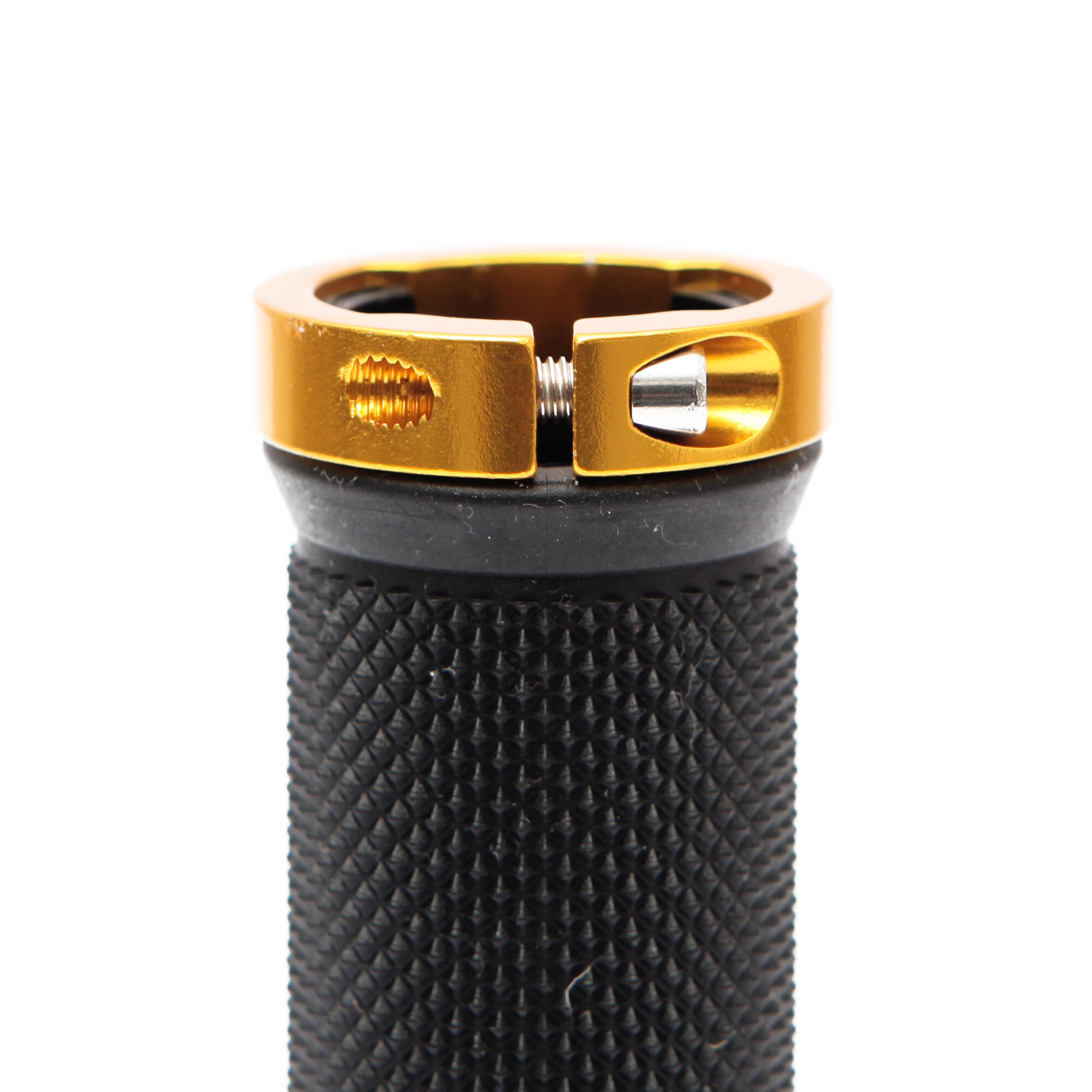 Fietshandvatten 2 stuks Onyx GOUD, zacht, goede grip, geschroefd 2/6