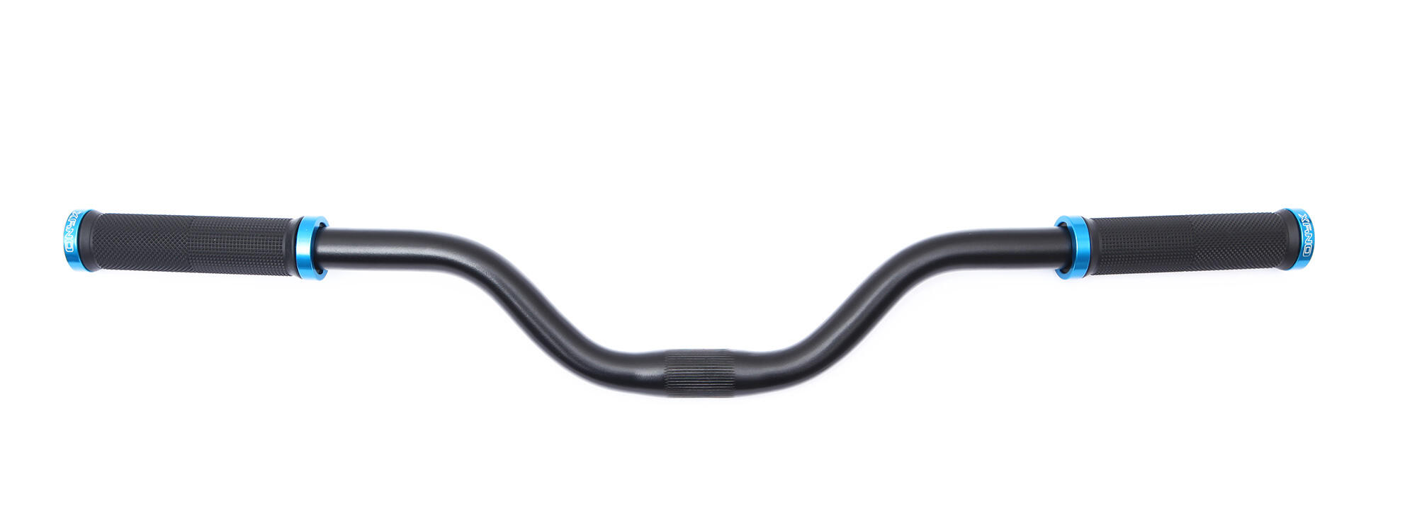 Fietshandvatten 2 stuks Onyx BLAUW, zacht, goede grip, geschroefd 6/7