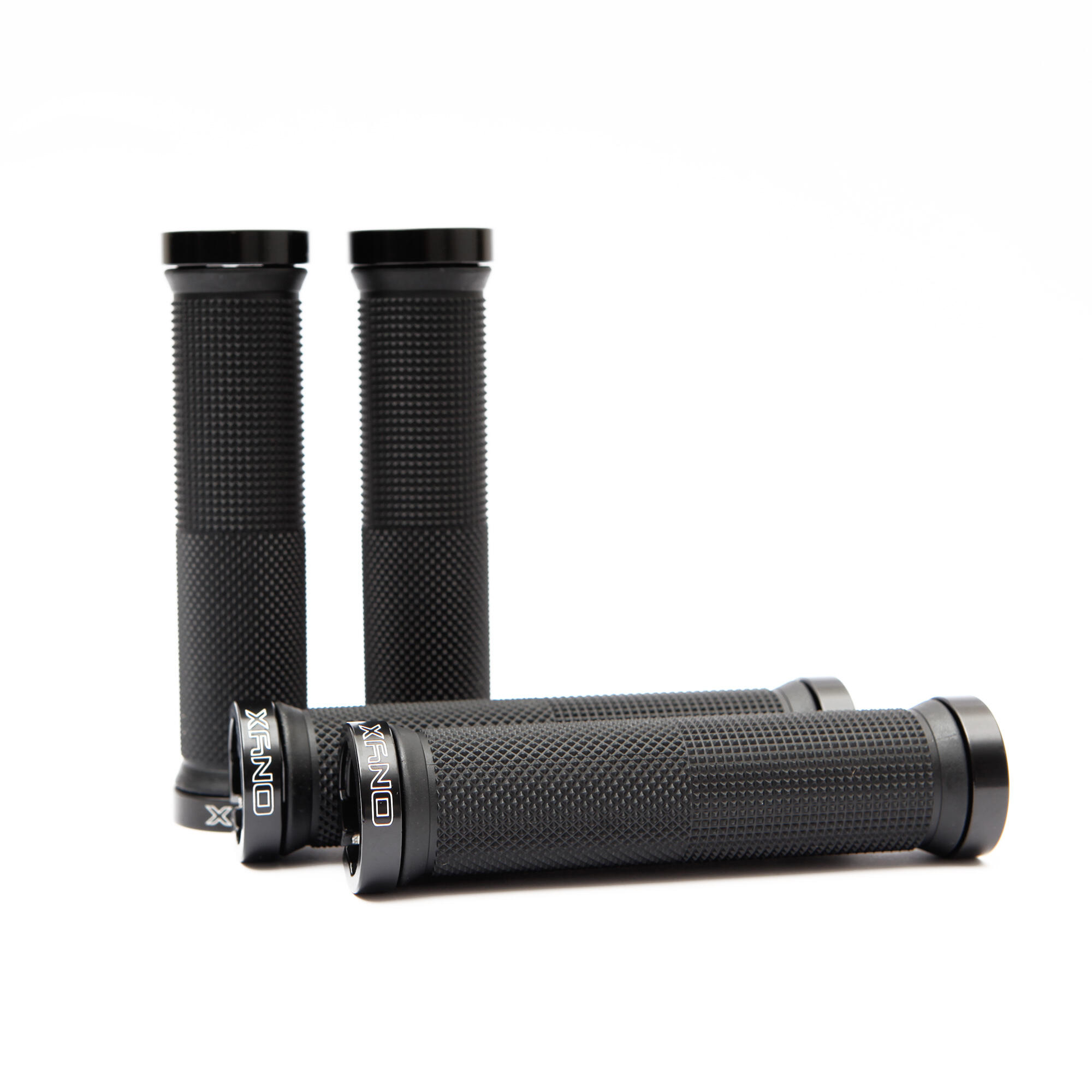 ONYX Fietshandvatten 2 stuks Onyx, zacht, goede grip, geschroefd