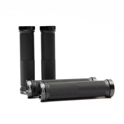 Poignées de vélo 2 pièces Onyx, douces, bonne prise, vissées