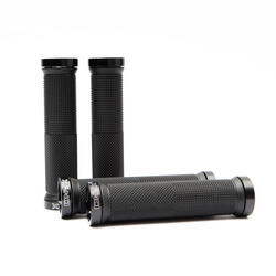 Poignées de vélo 2 pièces Onyx, douces, bonne prise, vissées