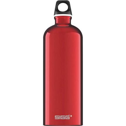 Alu-Trinkflasche Traveller 1.0L red