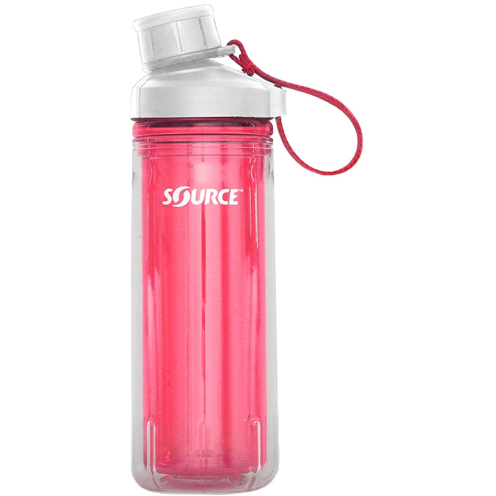 SOURCE Trinkflasche ECO Tritan 600 ml ClickSeal berry red
