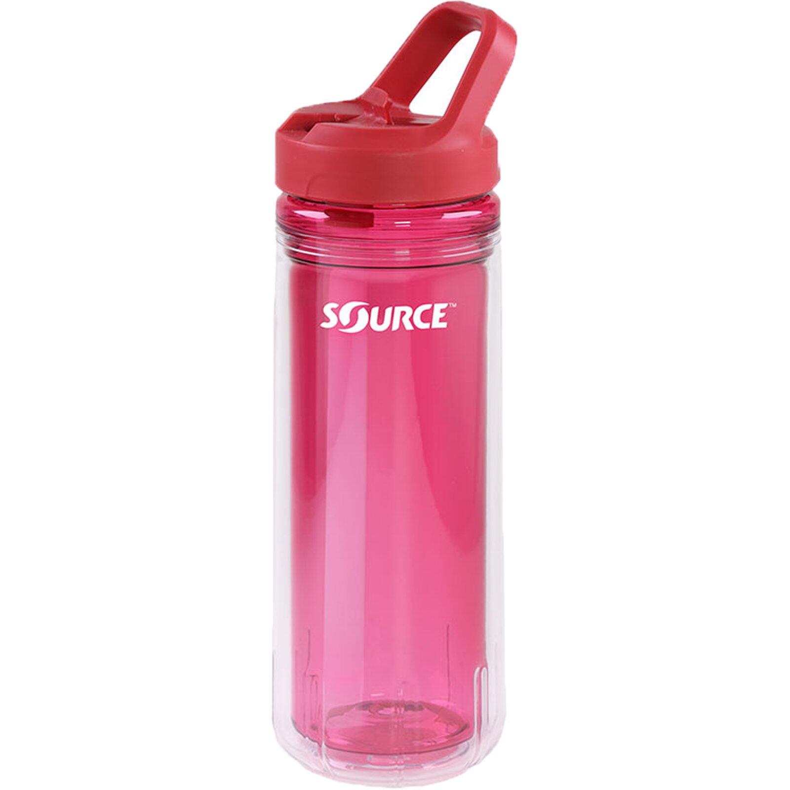 SOURCE Trinkflasche ECO Tritan 600 ml berry red