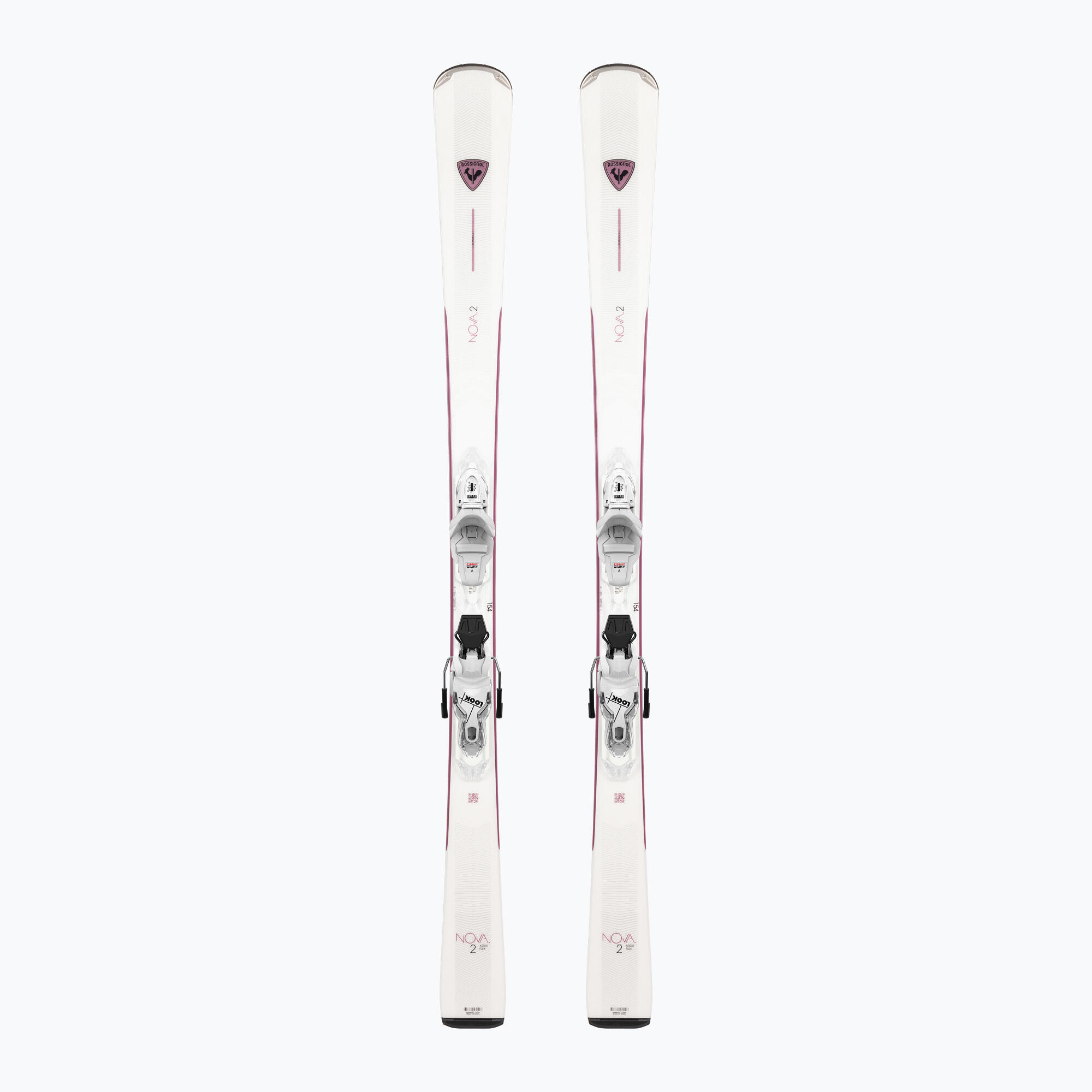 Esquis downhill femininos Rossignol Nova 2 + fixações Xpress W 10 GW 2/2