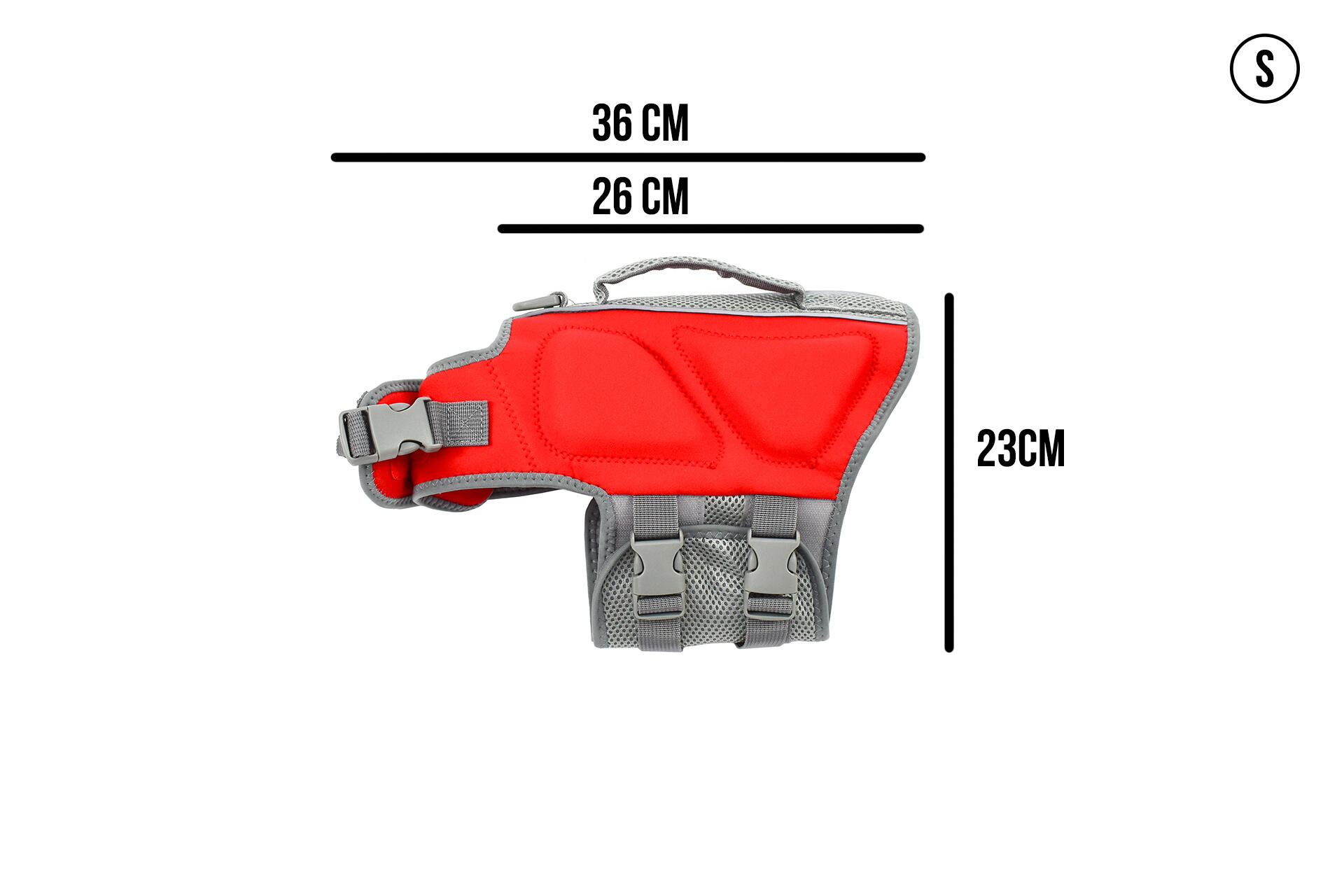 Gilet de sauvetage pour chiens taille S 6/6