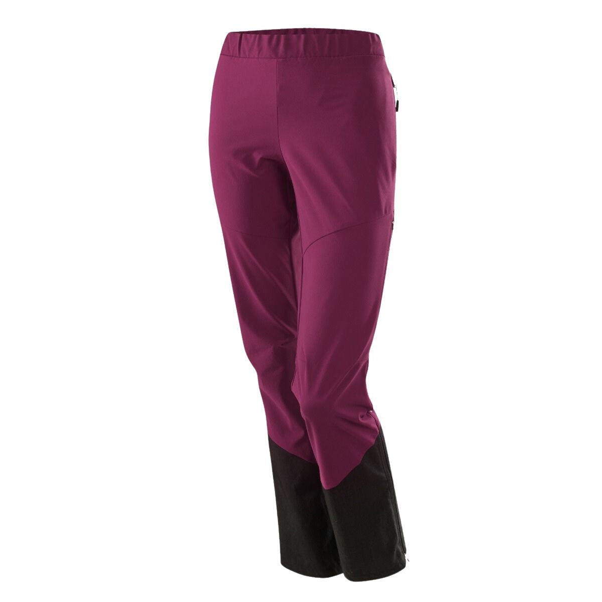 LÖFFLER Pantalone da trekking Löffler As donna rosso per sci