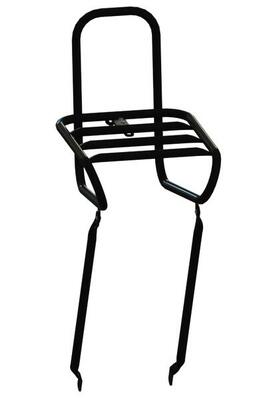 Steco smooth voordrager zwart 25cm - elegant en praktisch
