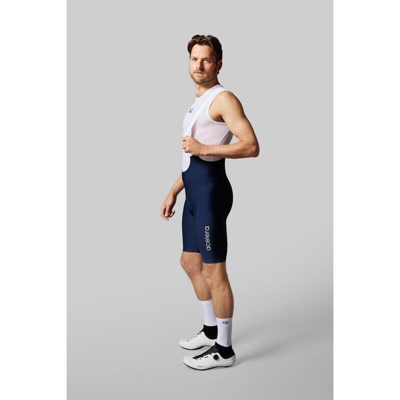 Intermediate Pantaloni Scurți cu Bretele Căptușiți Șosea MTB