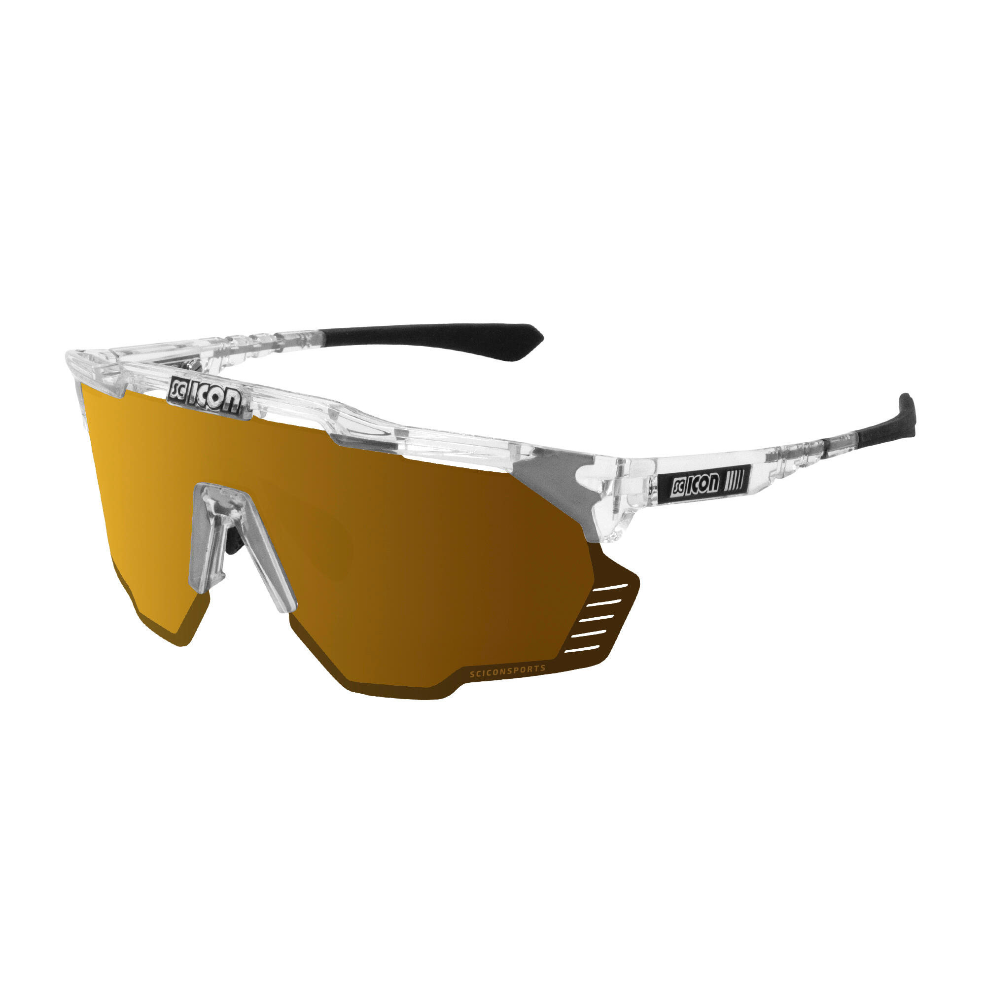 Scicon Sports - Aeroshade Kunken Lunettes De Soleil Performantes - Lunettes De Soleil - Marron|vert - Taille Unique - Decathlon