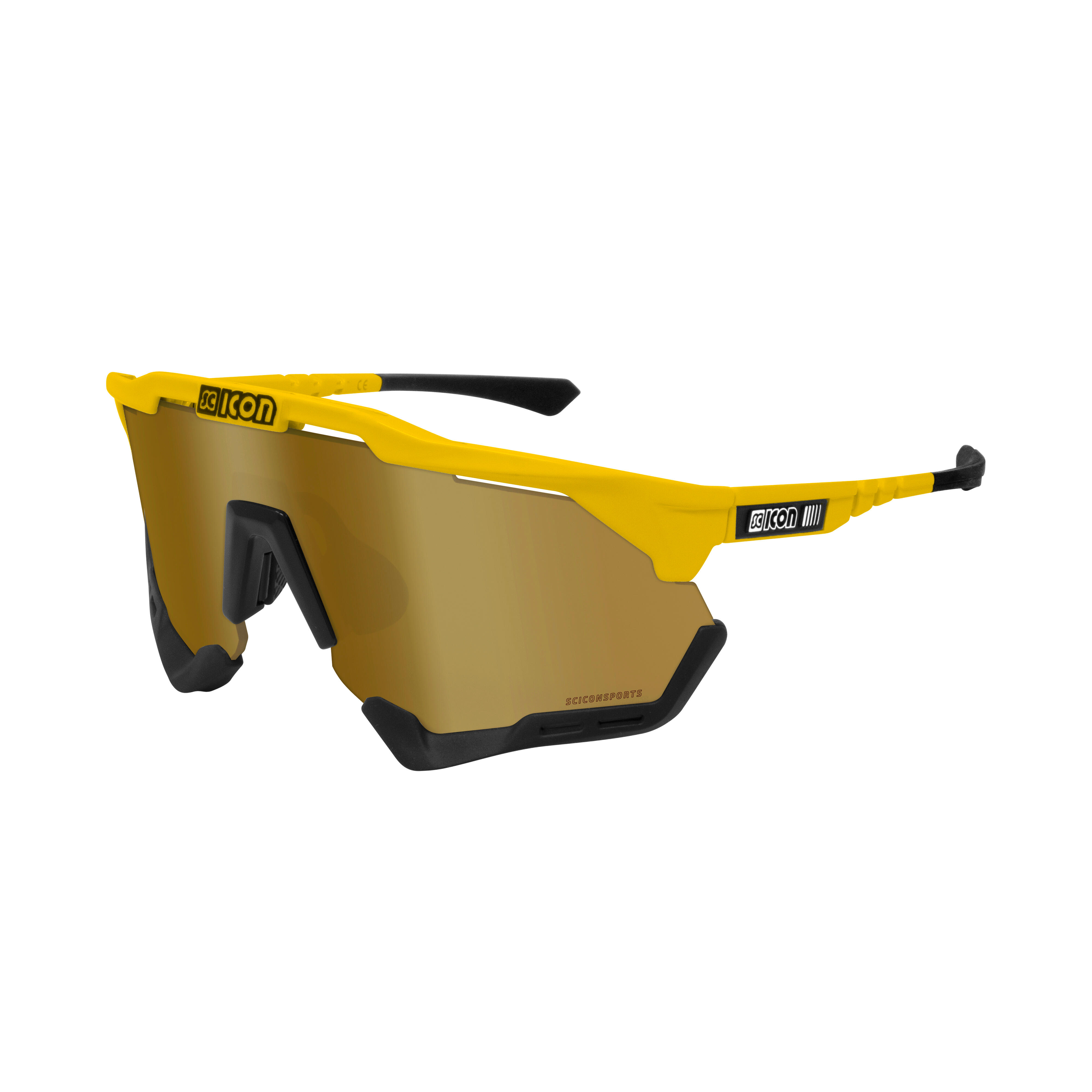 Scicon Sports - Aeroshade Xl Lunettes De Soleil De Performance Sportive - Lunettes De Soleil - Marron|vert - Taille Unique - Decathlon