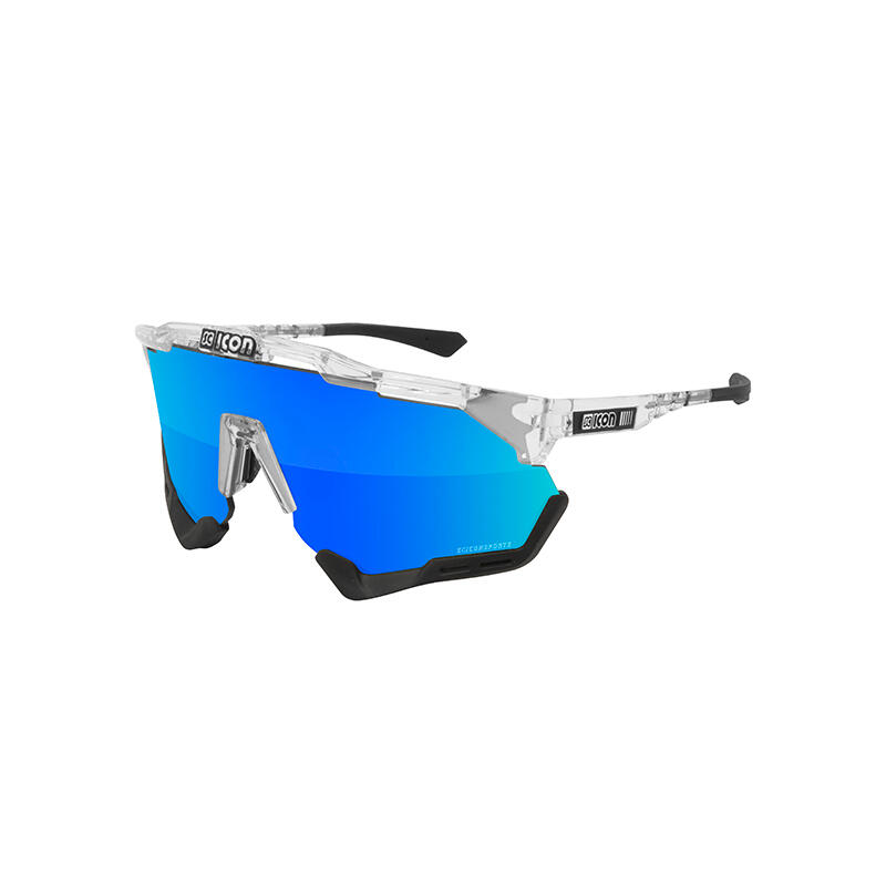 Okulary Scicon aeroshade xl scnpp verre multi-reflet bleues