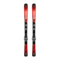 Skis alpins enfant Rossignol Hero Jr 130-150 + fixations Xpress 7 GW