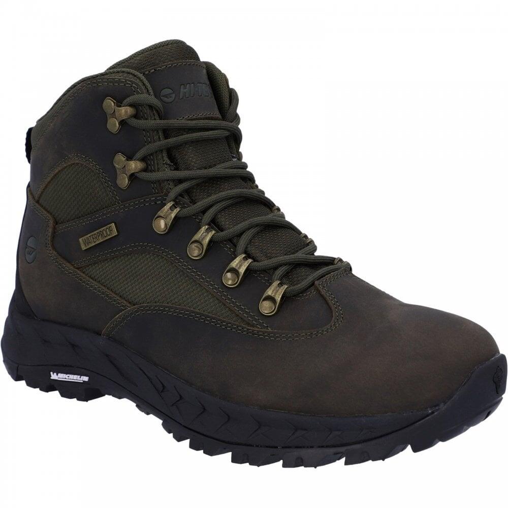 Hi-Tec Euro Trail Boots Khaki UK 9 Khaki 6/7