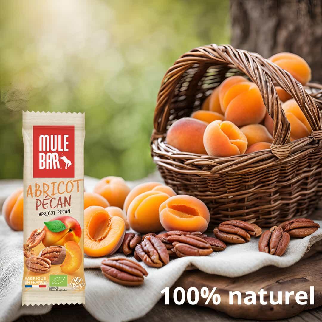 15 barres énergétiques céréales - bio - vegan - 40g - Abricot - Noix de Pécan 3/6