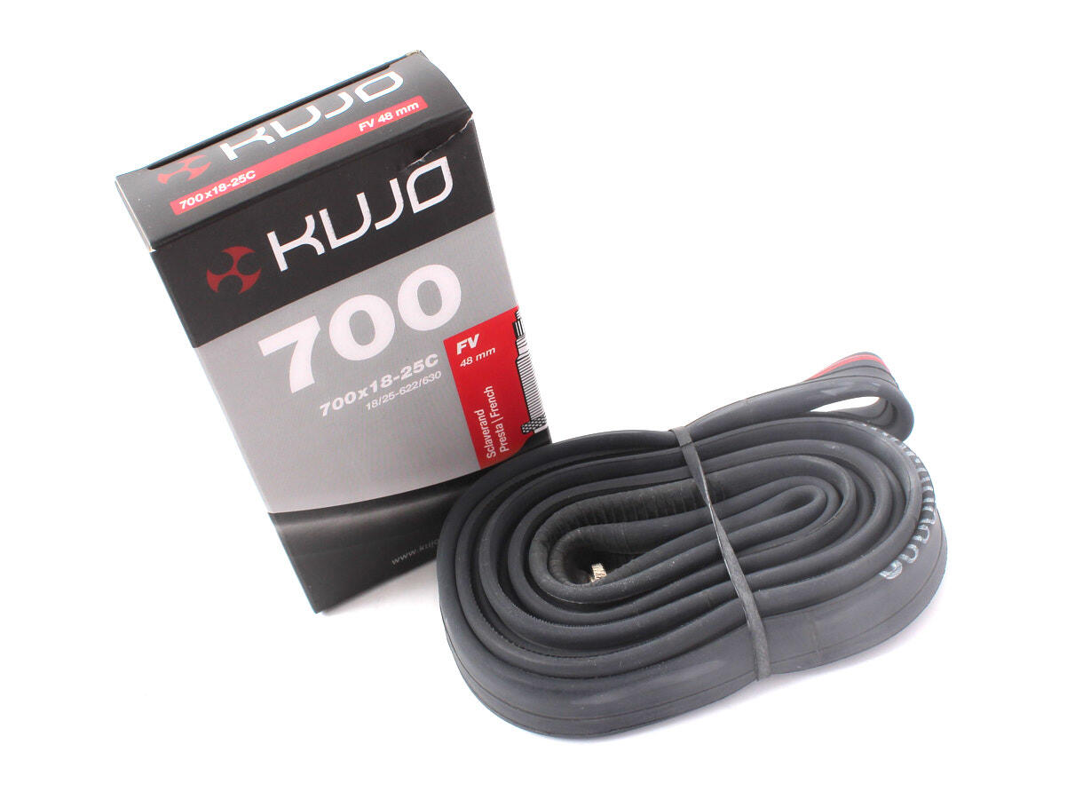 Chambre à air de vélo KUJO 28 pouces 700 /18-25C FV 2/4