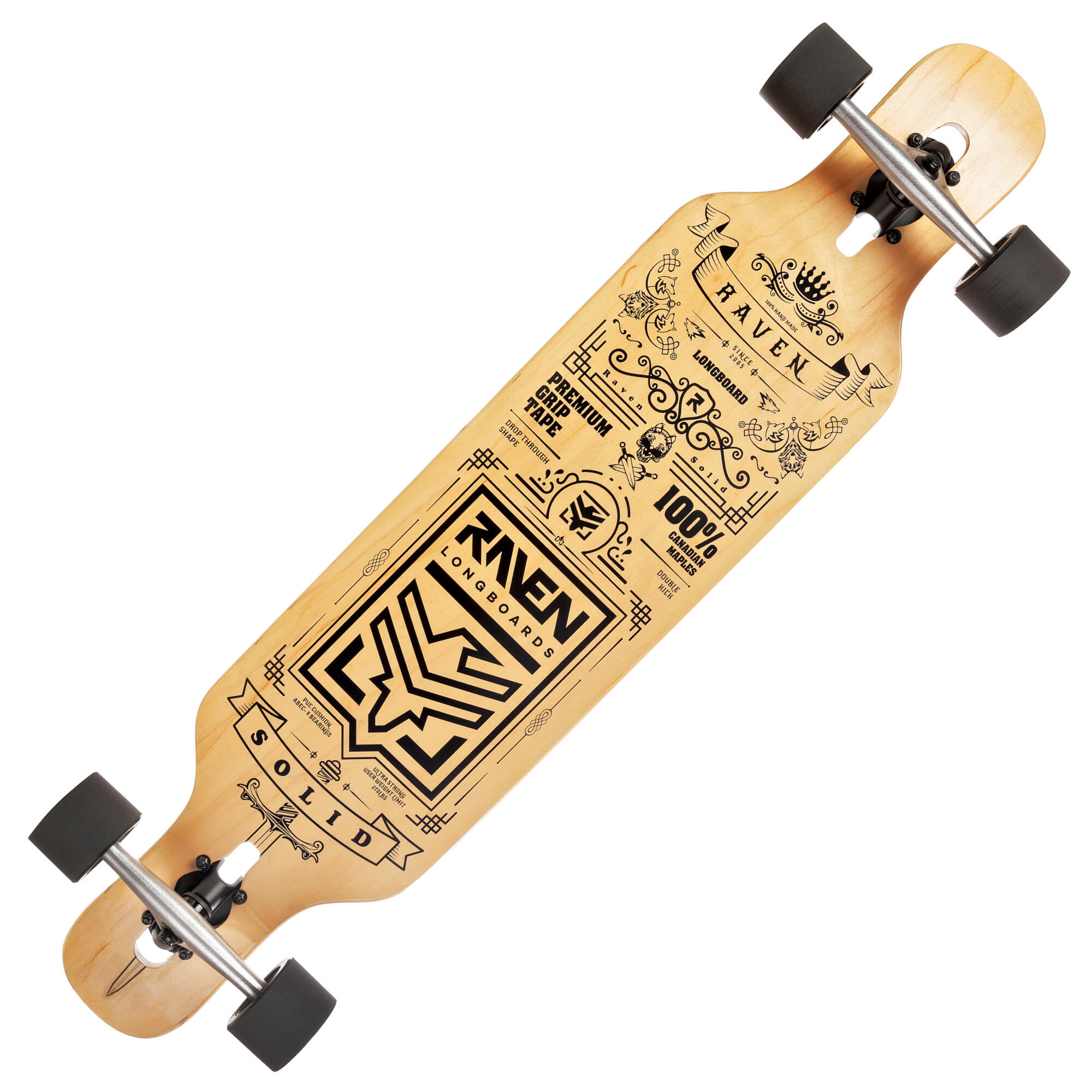 Longboard Raven Solid 3/5