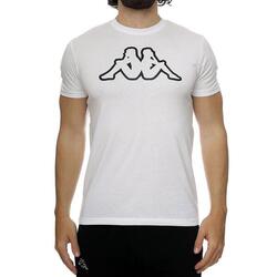 T-shirt Blanc Homme Kappa Cromen Slim