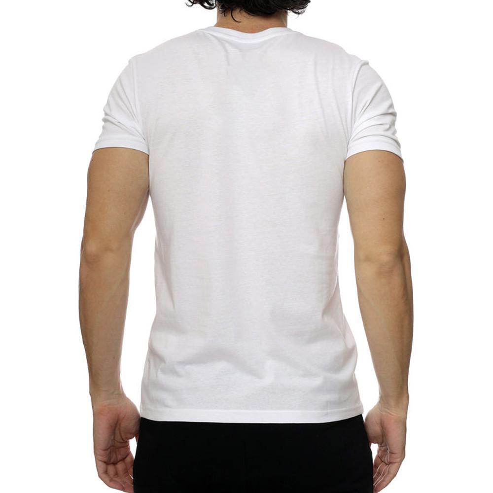 T-shirt Uomo Kappa Cromen Slim Bianco 2/4