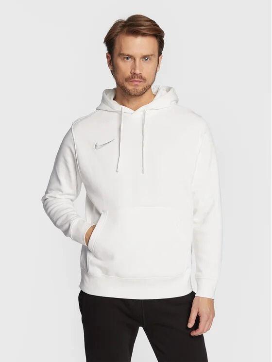 NIKE Felpa con cappuccio uomo ( fleece) nike bianco