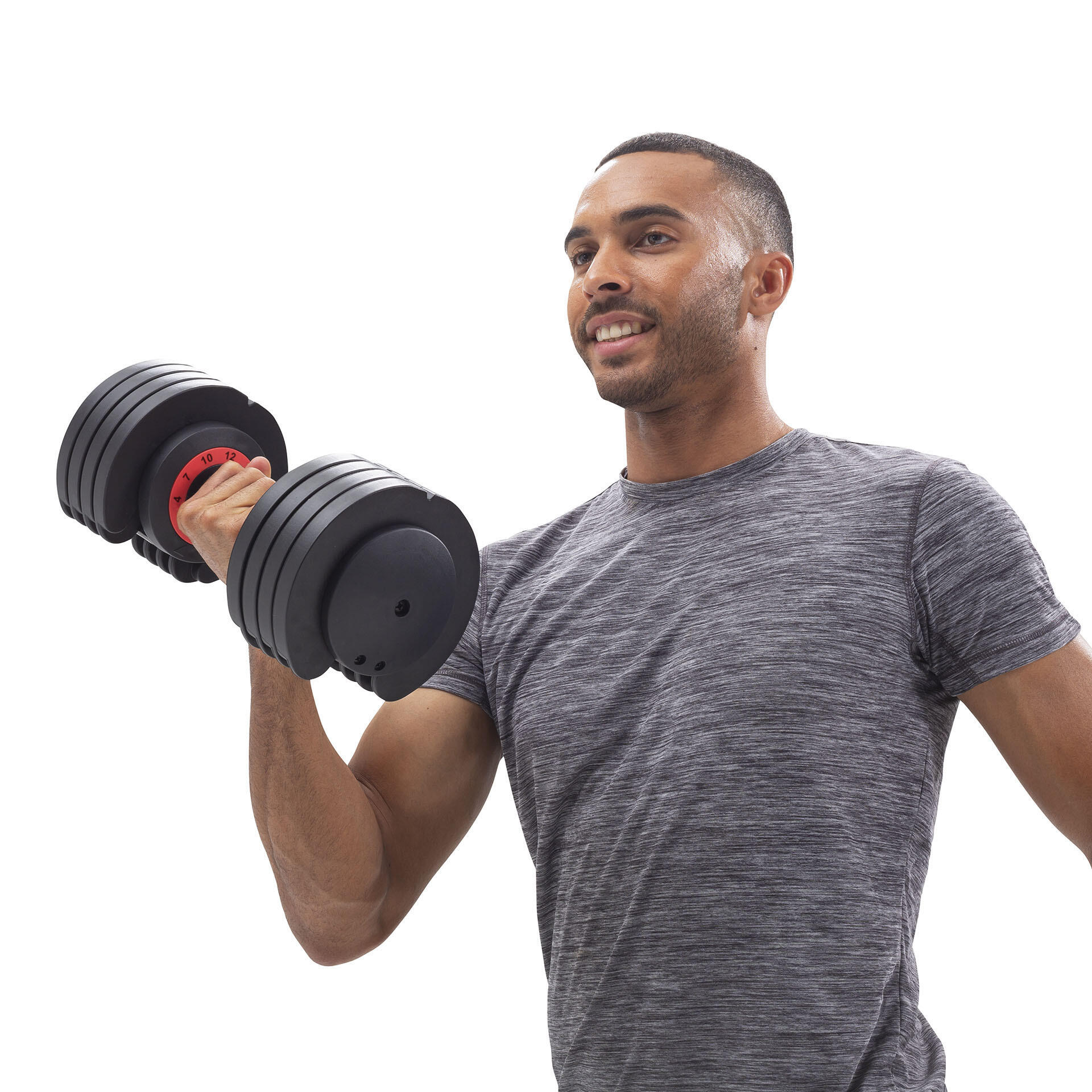 Kompaktowa hantla regulowana 12kg Christopeit 5w1 6/7