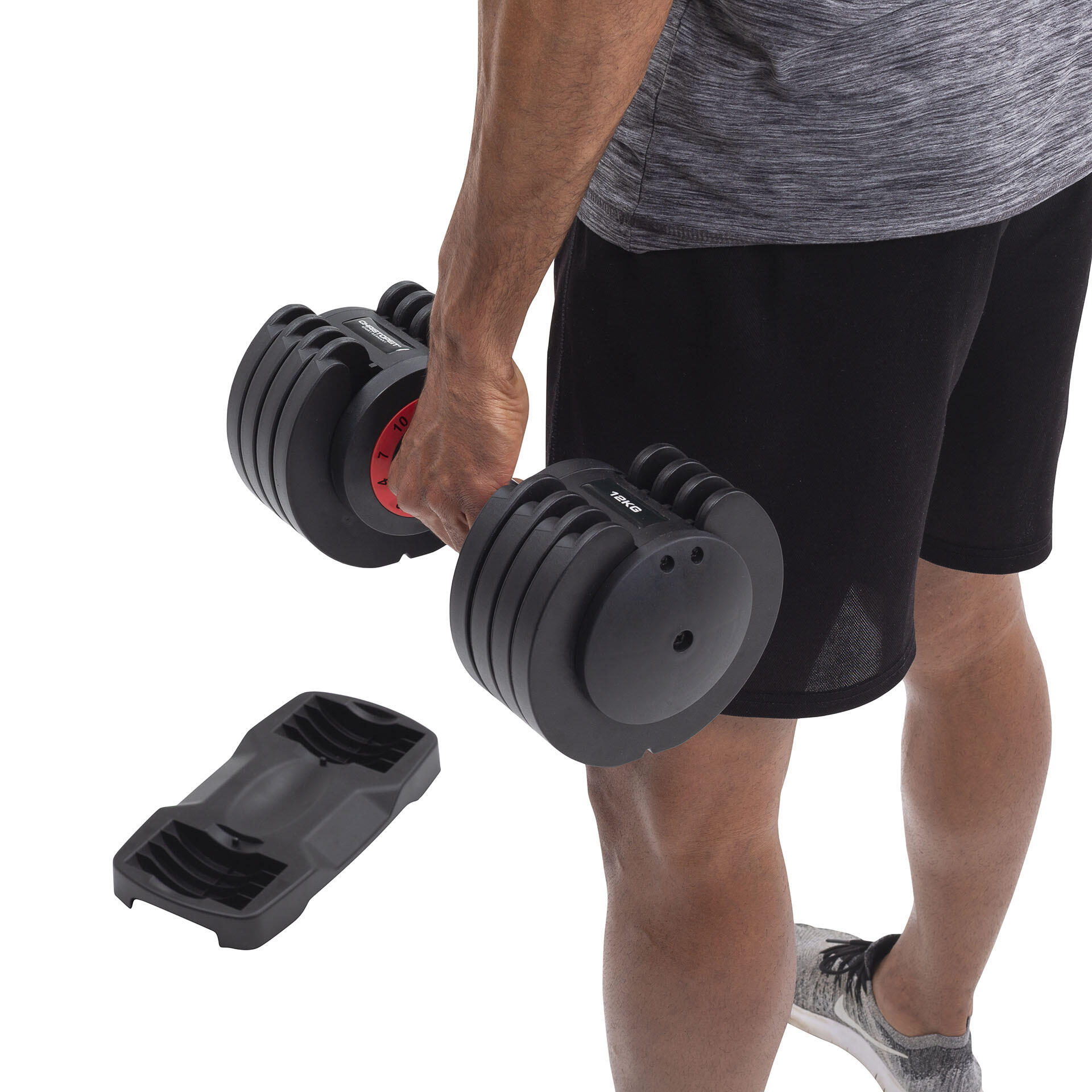 Kompaktowa hantla regulowana 12kg Christopeit 5w1 7/7