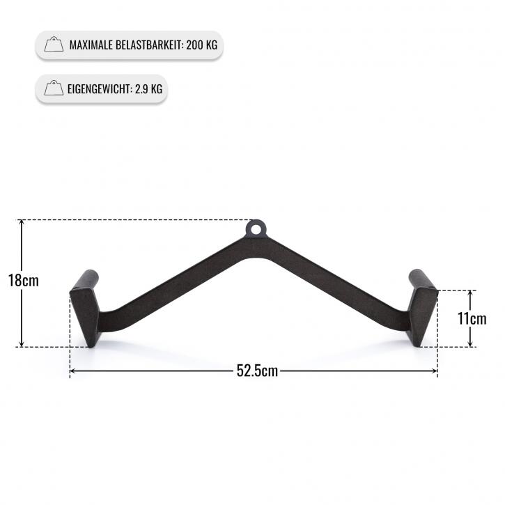 Bară de tragere lat-pulldown/vâslire