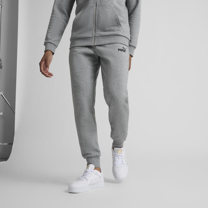 Pantaloni barbati Puma Essentials Logo, Gri
