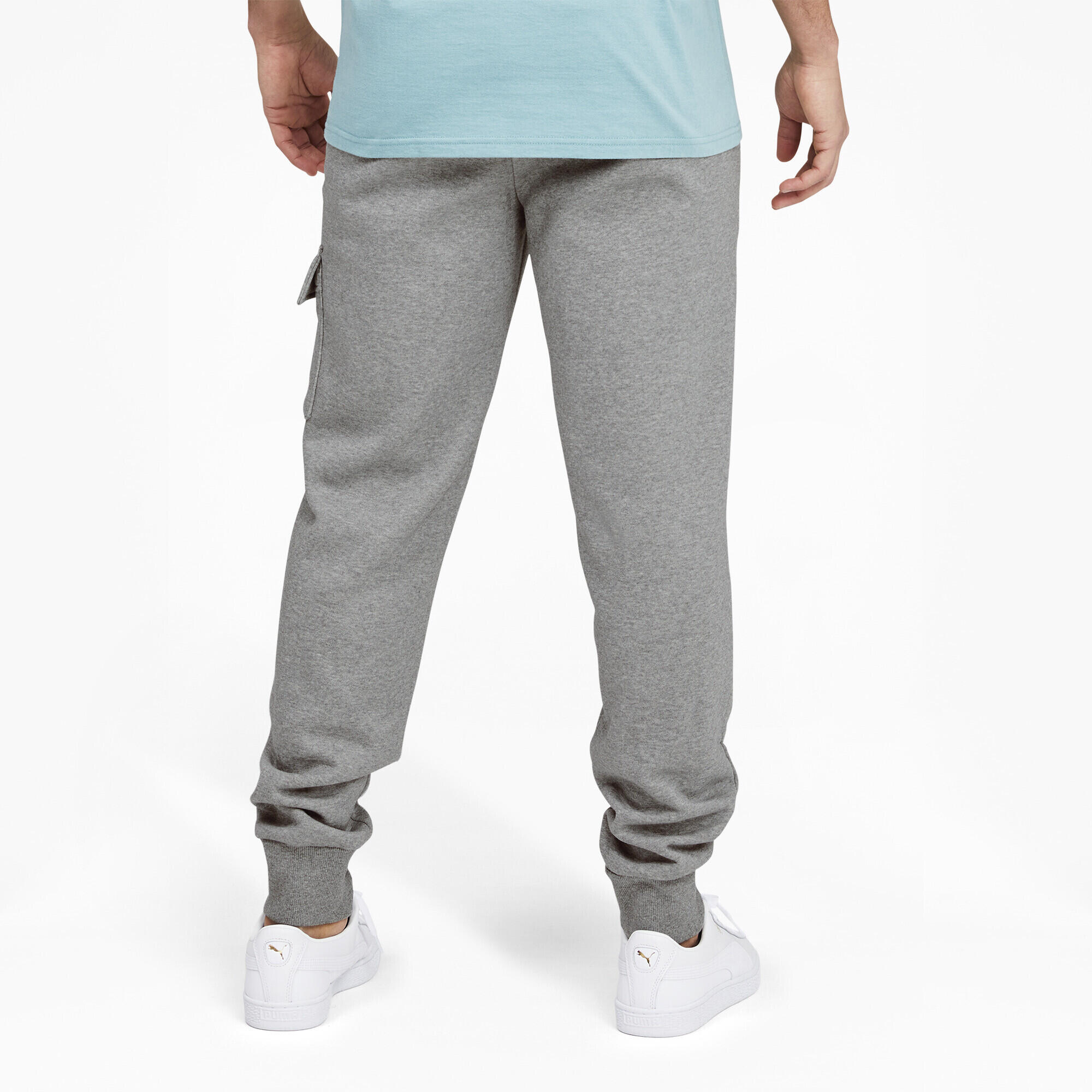 Pantalones cargo Essentials Hombre PUMA Medium Gray Heather 4/5
