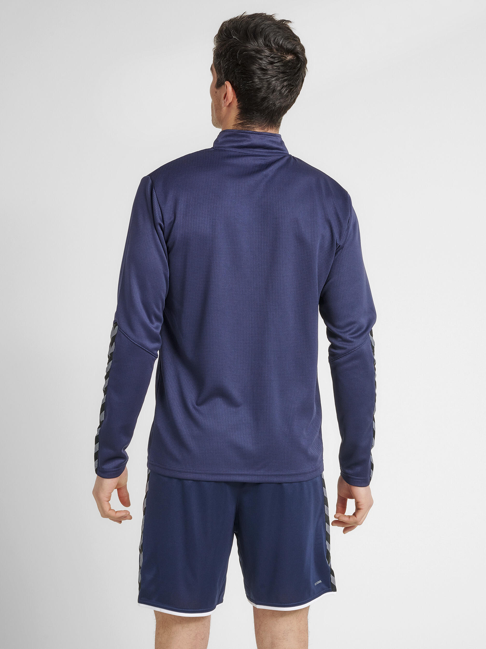 Sweatshirt Mit Kurzem Reißverschluss Herren 5/7