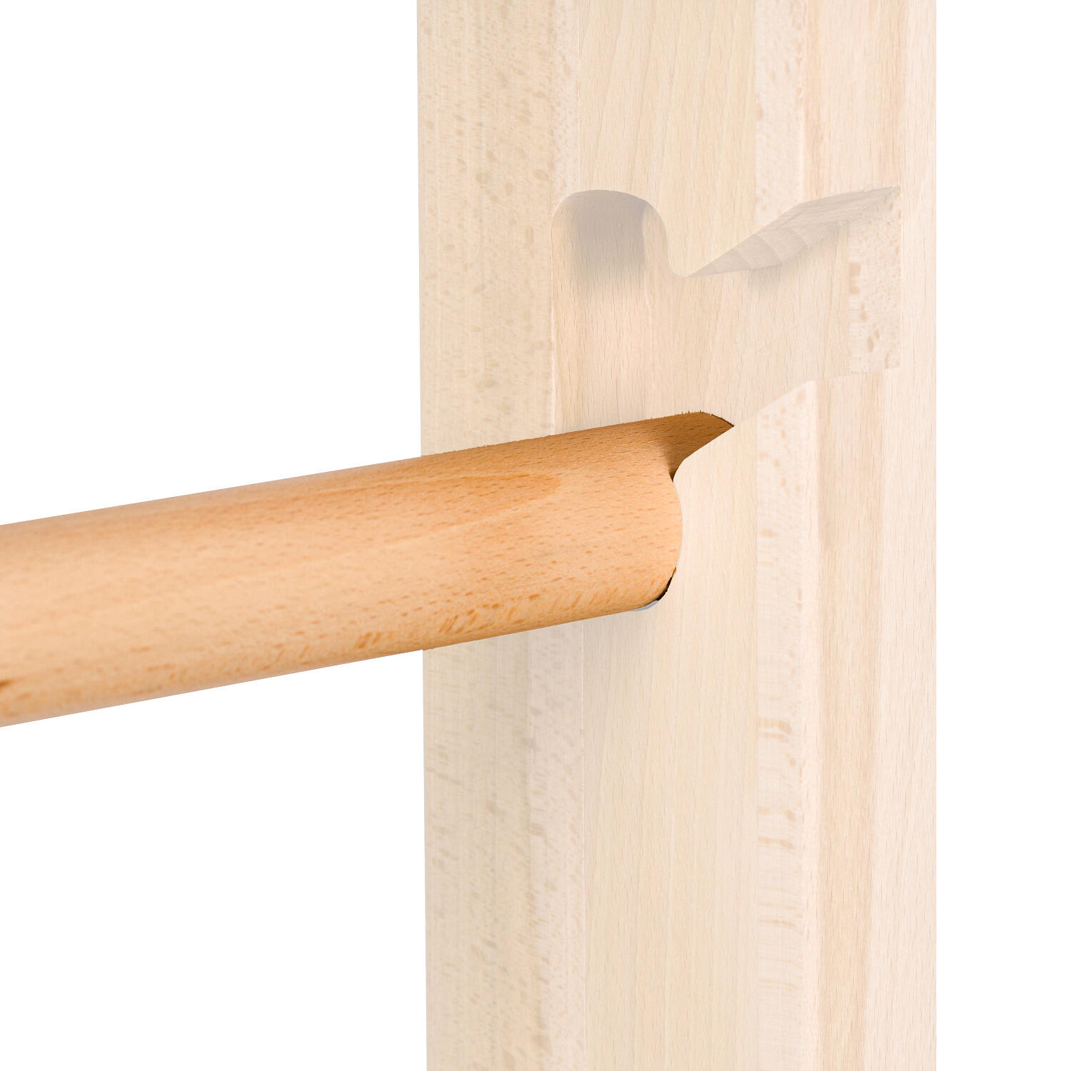 Reckstange TuWa für Reckelement Turnen Unisex Holz-Natur 4/4