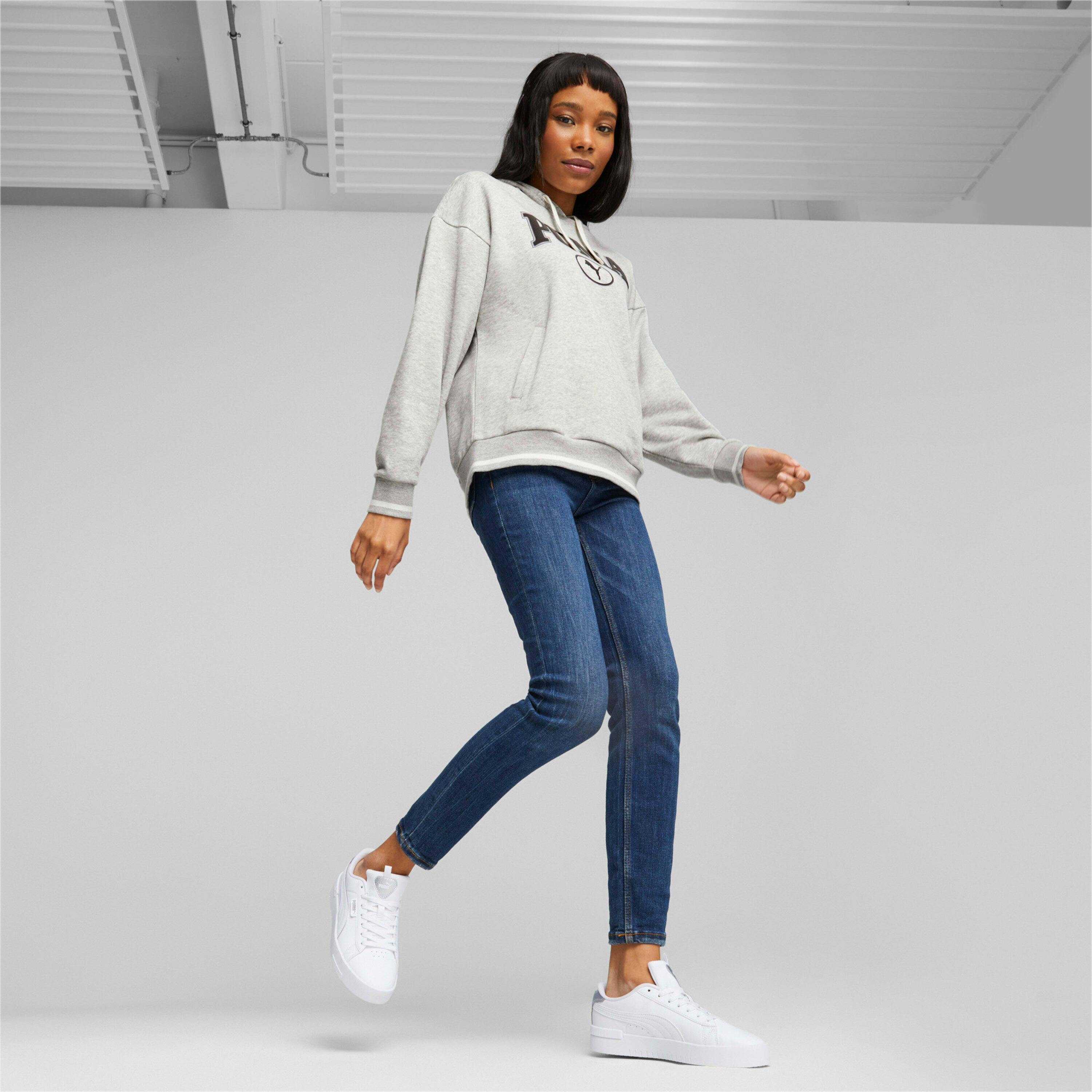 Basket Basse Cuir Puma Jada Renew Pop-Up Met - Femme 4/7