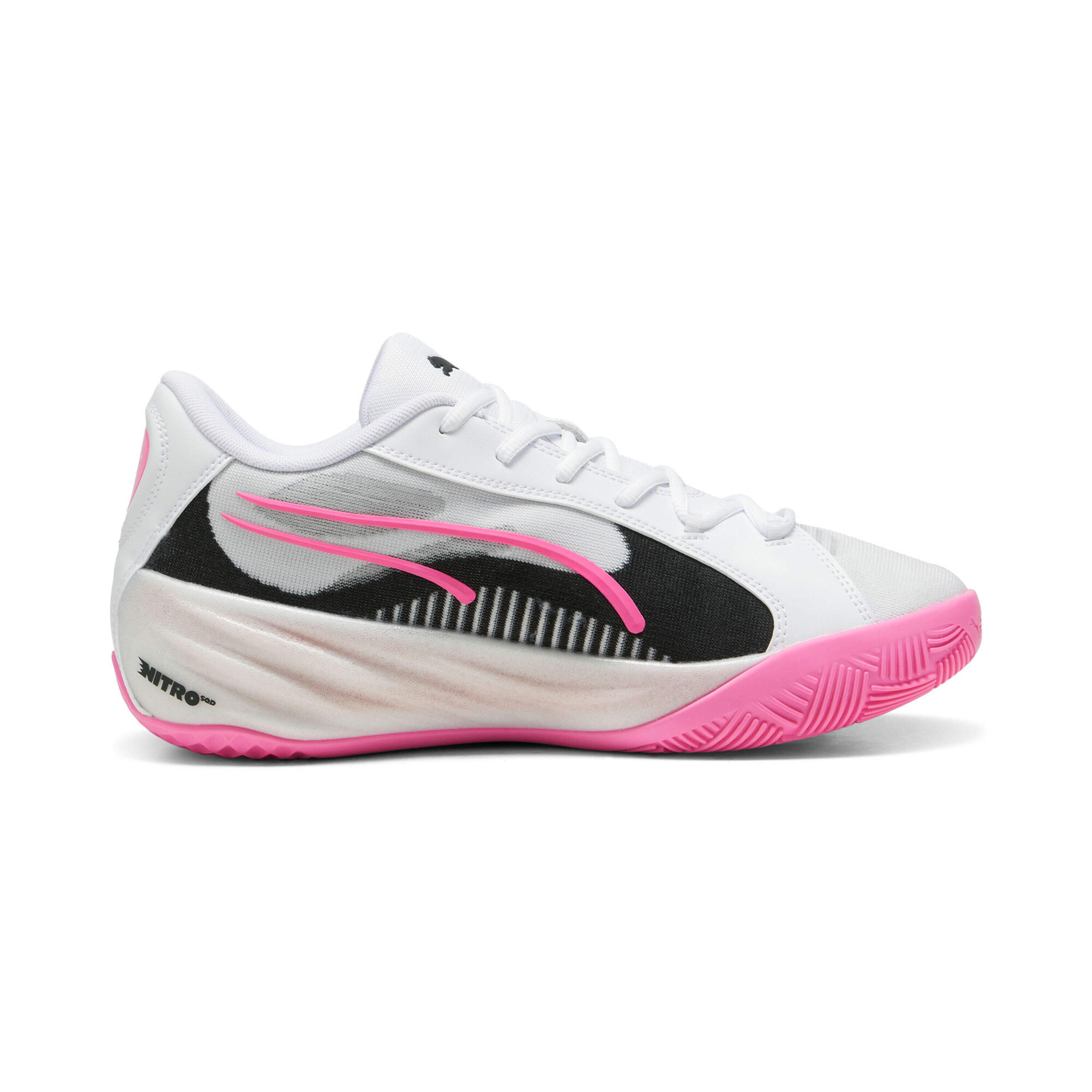 Puma All Pro Nitro Schuhe weiß pink Basketball 309689 5/7