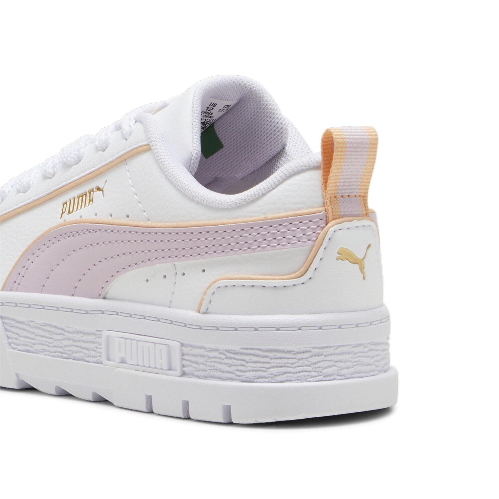 Basket à Lacets Enfant Puma Mayze Lth Piping Jr 6/7