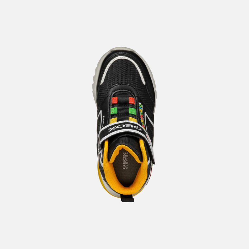 Baskets Geox J CIBERDRON BOY Noir