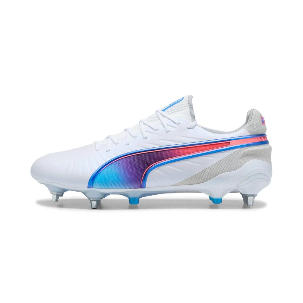 Puma King Ultimate MxSG Mens White Football Boots