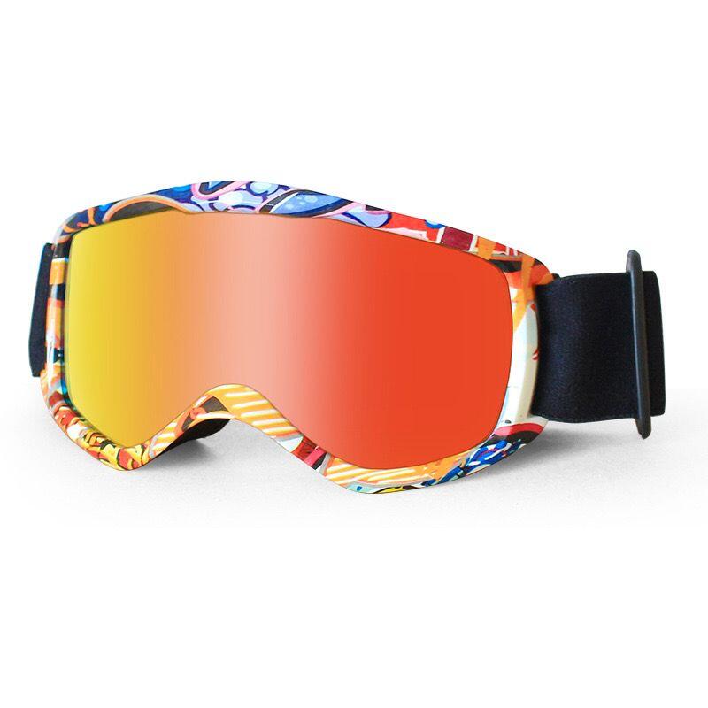 Kids Orange Snow Goggles Snowboarding Goggles Smith Junior Ski