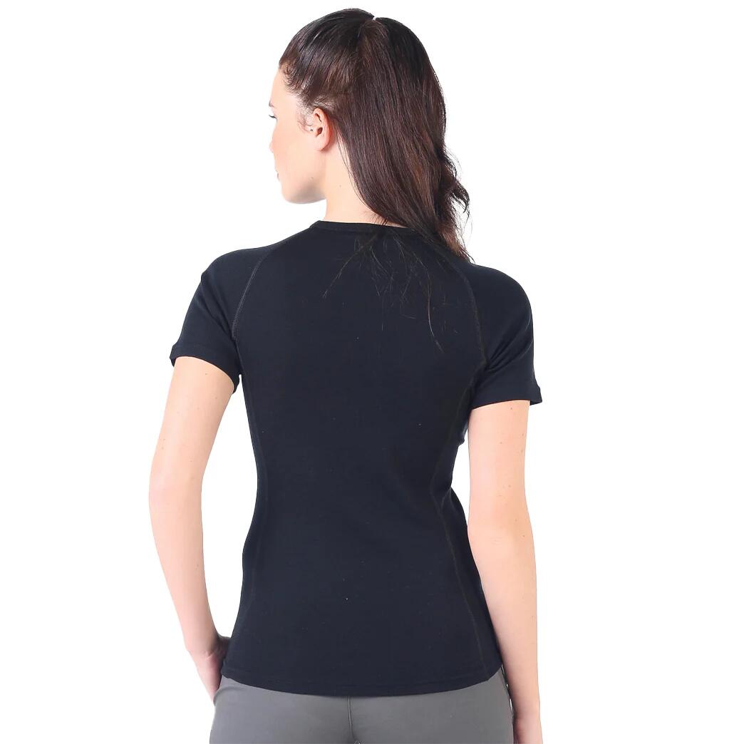Bise - Koszulka 100% Merino (195 g/m²) S, Czarny 4/5