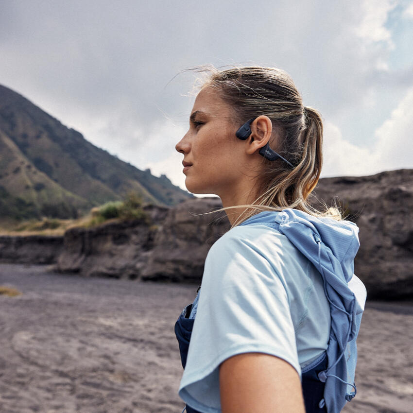 Shokz OpenRun Pro 2 Mini, Black - Open-Ear Sports Headphone