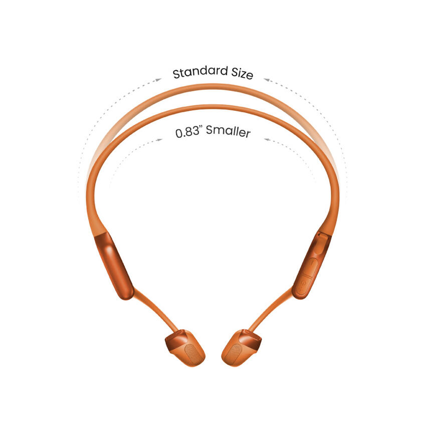 Shokz OpenRun Pro 2 Mini, Orange - Open-Ear Sports Headphone