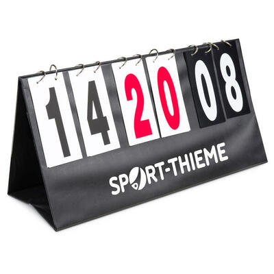 Anzeigetafel 3 Teams Fußball Unisex Schwarz