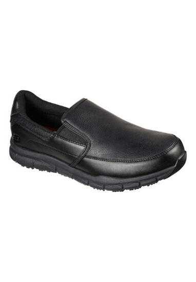 SKECHERS scarpe da lavoro 77157EC-BLK Skechers Nampa