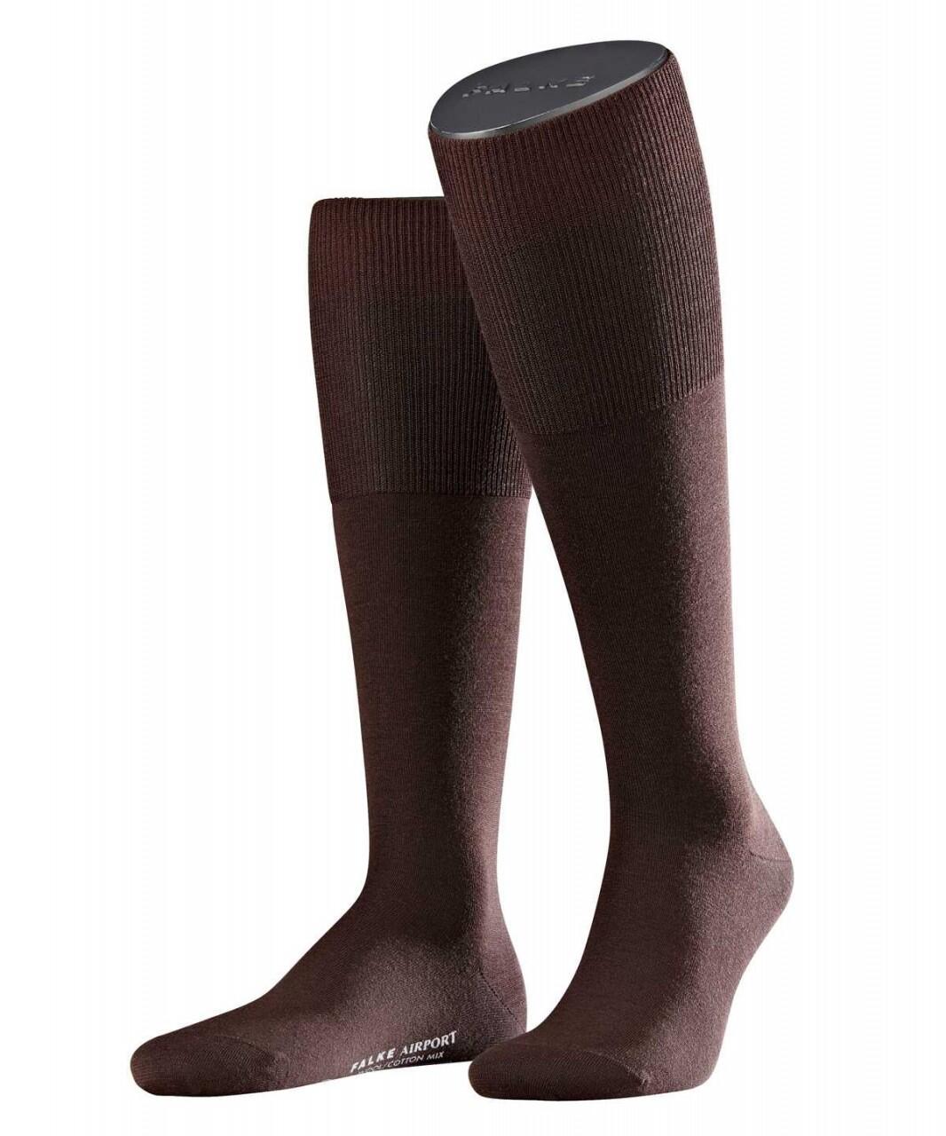 FALKE 1 Paar Falke Herren Socken 15435 Airport KH Classic Kniestrümpfe